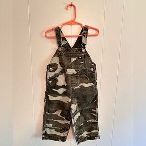 CAT brand Camo Overalls Size 18 months